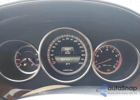 2014 Mercedes-Benz Cls 63 Amg S 4Matic z USA, uszkodzony, nr VIN WDDLJ7GB7EA103594